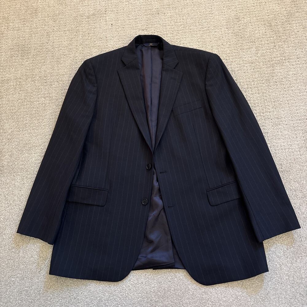 Brooks Brothers 346 Stretch Blazer Mens 43L Single Breasted Sport Coat Jacket